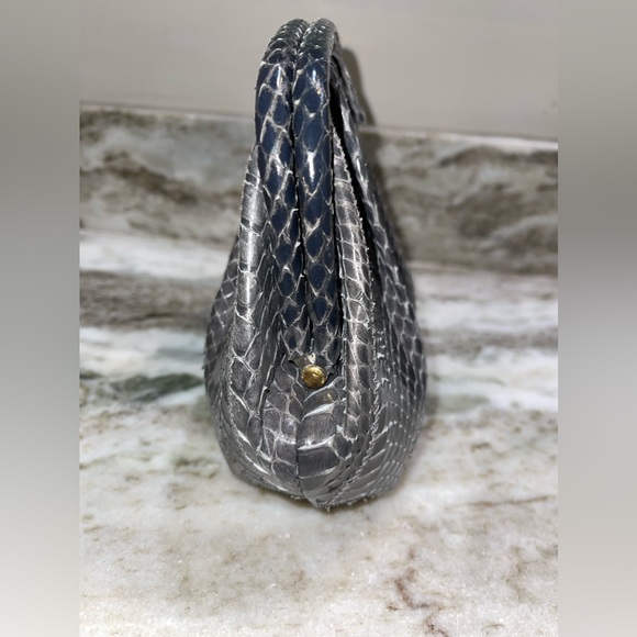Vintage Ande Snakeskin Clutch Crossbody - Picture 7 of 12